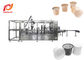 2ライン セリウムSUNYI Kのコップのコーヒー カプセルの詰物および密封機械